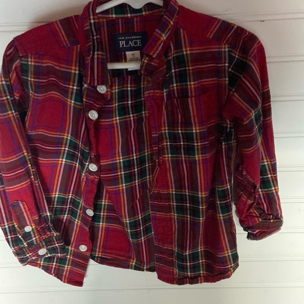 Boys 2t button up